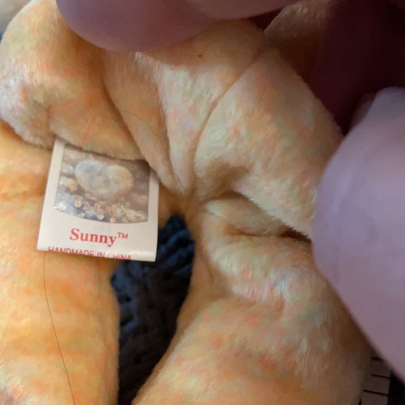 Sunny Beanie baby. 2000. Tag attached - Picture 5 of 9